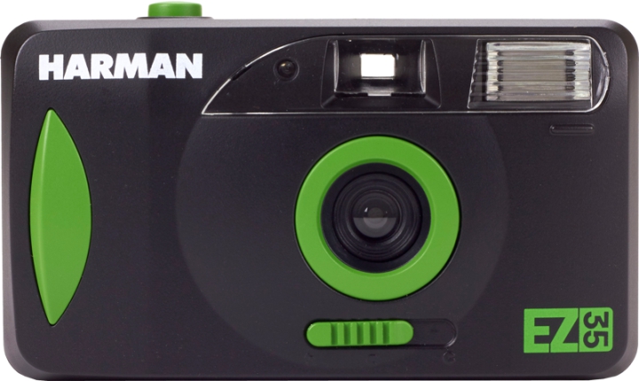 HARMAN EZ-35 35mm Motoriseret Analog Kamera Inkl. 1 Film & 1 Batteri