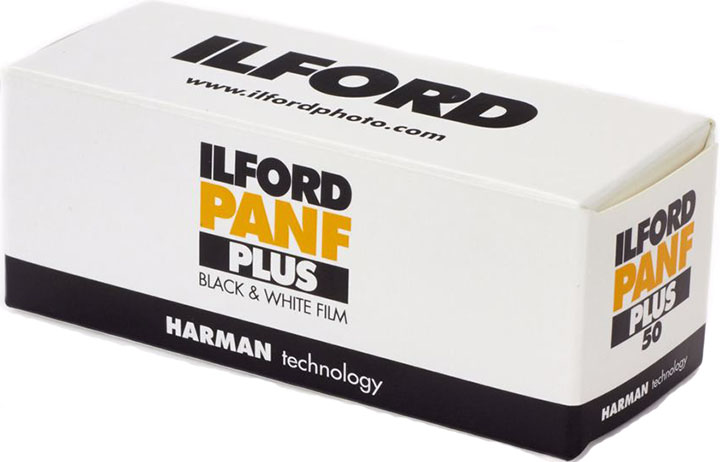 ILFORD Pan F Plus 50 - 120 Film