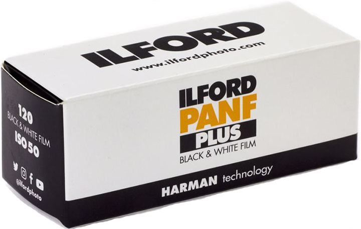 ILFORD Pan F Plus 50 - 120 Film