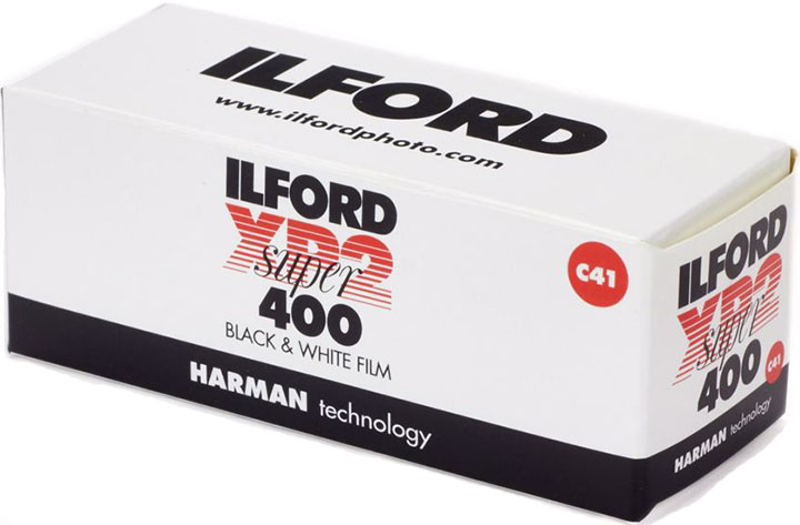 ILFORD XP2 Super 400 - 120 Film