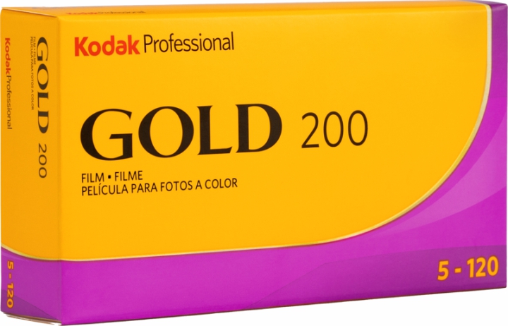 KODAK Gold 200 - 120 Film 5-pak