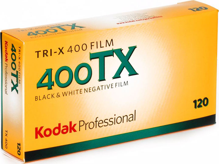 KODAK Tri-X 400 TX - 120 Film 5-pak