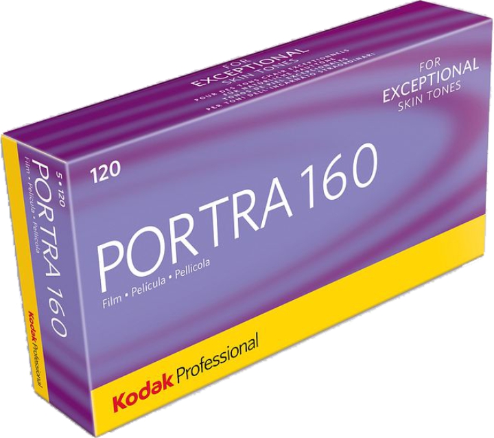 KODAK Portra 160 - 120 Film 5-pak