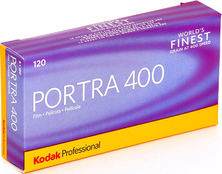 KODAK Portra 400 - 120 Film 5-pak