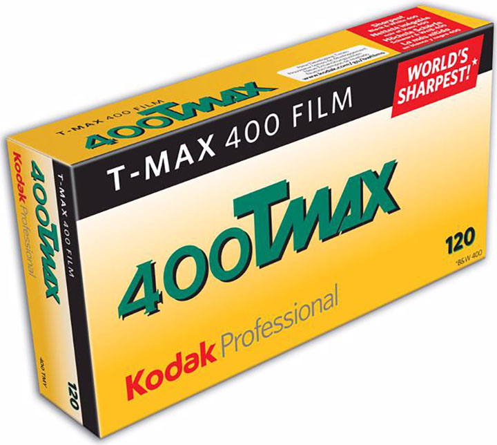 KODAK T-Max TMY 400 - 120 Film 5-pak
