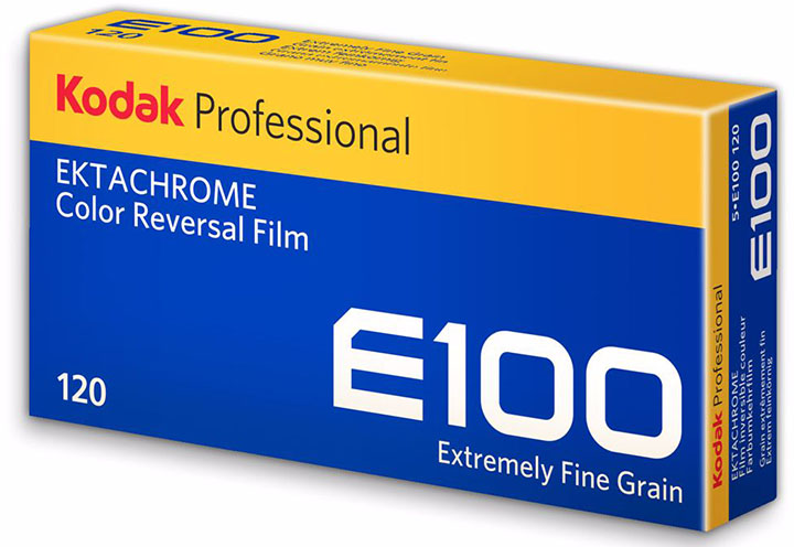 KODAK Ektachrome E100 - 120 Film 5-pak