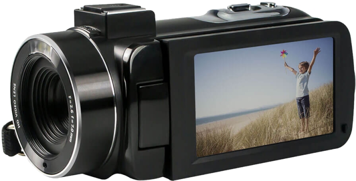 AGFAPHOTO Realimove CC2700 Videokamera inkl. Ekstra Batteri