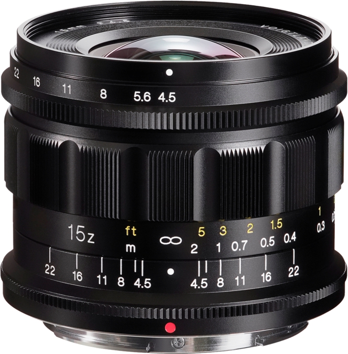 Voigtländer 15mm F4.5 Super Wide Heliar Asfærisk - Nikon Z-Mount