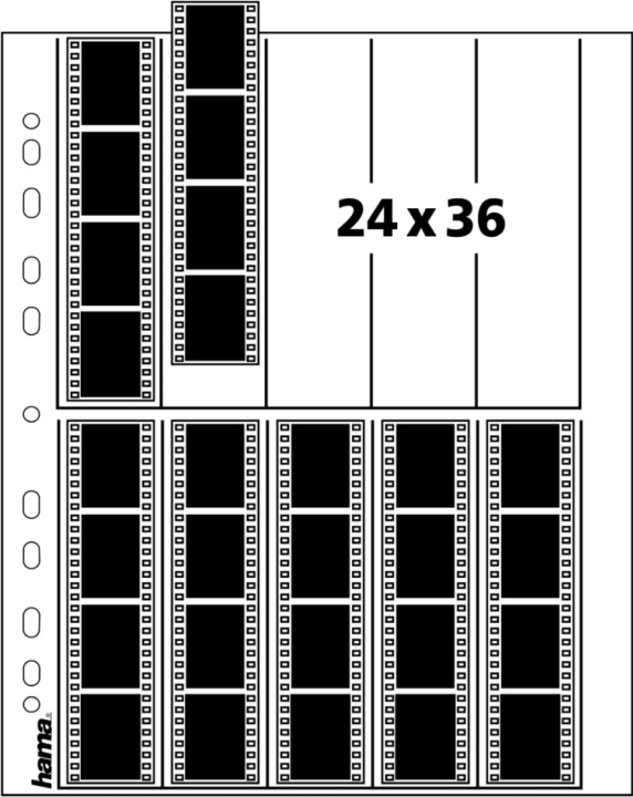 Hama Pergamyn Negativlomme 24x36 cm 10á4 - 25 Blade