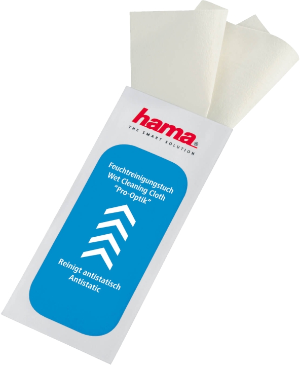 Hama Pro-Optic Våde Rengøringsklude - 10 stk. 