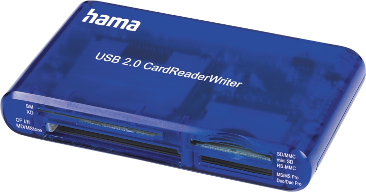 Hama 35-in-1 Kortlæser - USB 2.0 Type-A