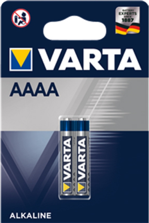 Varta 2 stk. AAAA Batterier - 1,5V
