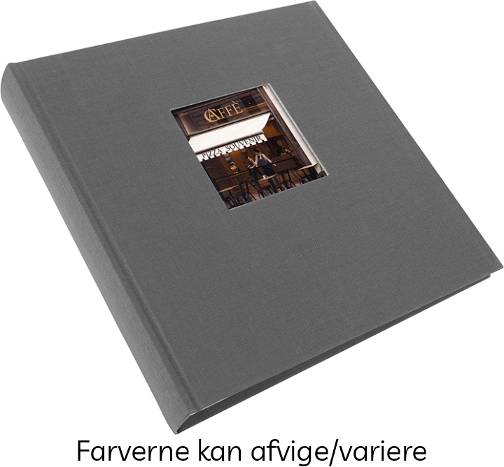 Goldbuch Bella Vista Album Grå - 25x25 cm