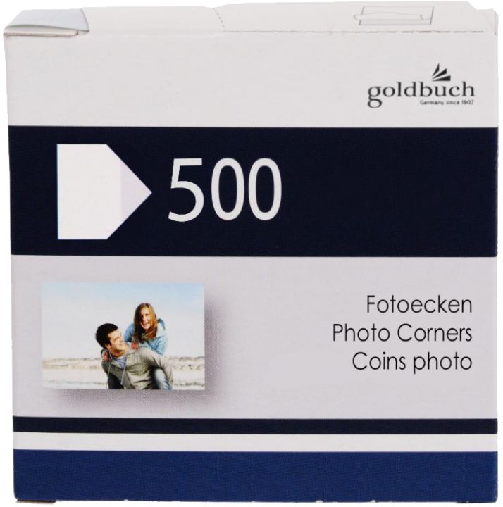 Goldbuch Fotohjørner - 500 stk.
