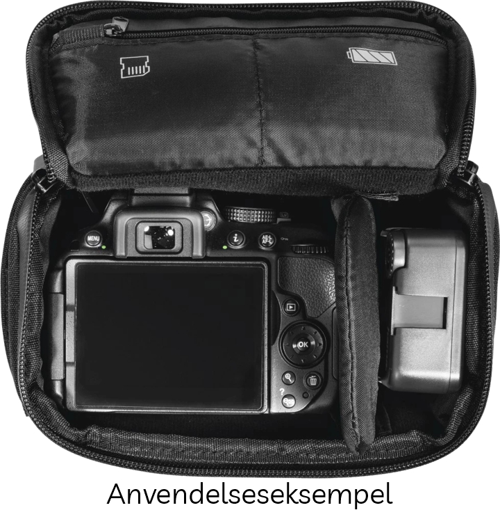 Hama Matera 110 Skuldertaske - Sort