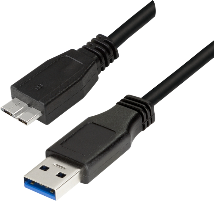 LogiLink USB-A 3.0 til Micro-B 3.0 Kabel - 1 Meter