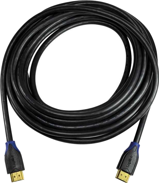 LogiLink HDMI-A 2.0 til HDMI-A 2.0 Kabel m/Ethernet - 2 Meter