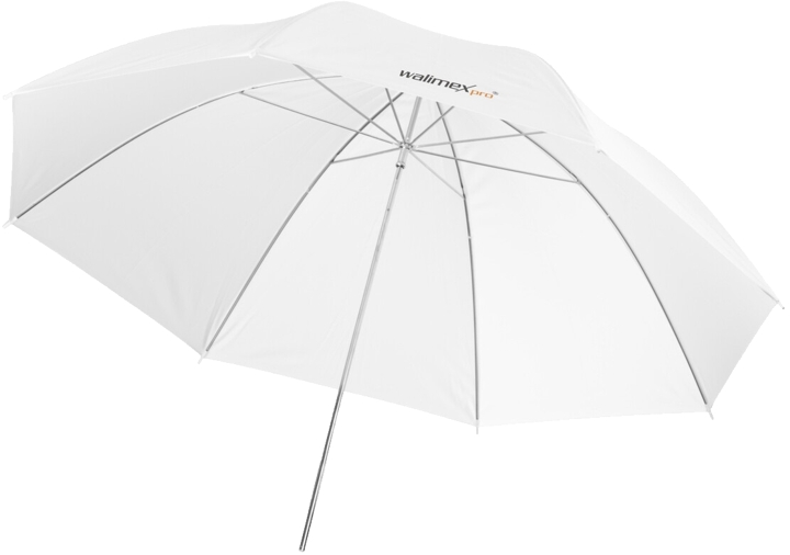 Walimex Pro Gennemsigtig Paraply Hvid 84cm
