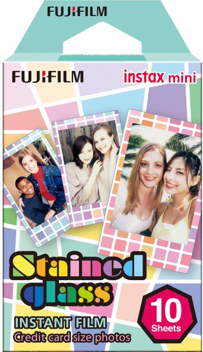 FUJIFILM Instax Mini Film - Stained Glass (Mosaik)