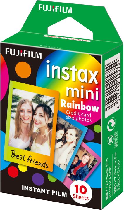 FUJIFILM Instax Mini Film Rainbow (Regnbue)