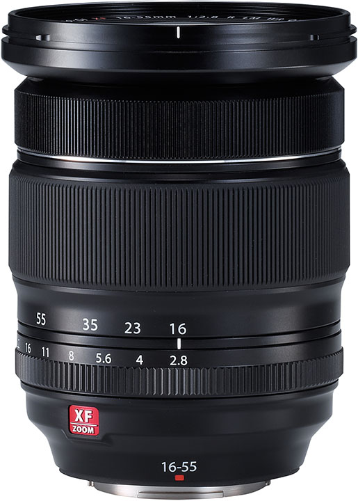 FUJIFILM FUJINON XF 16-55mm F2.8 R WR Sort