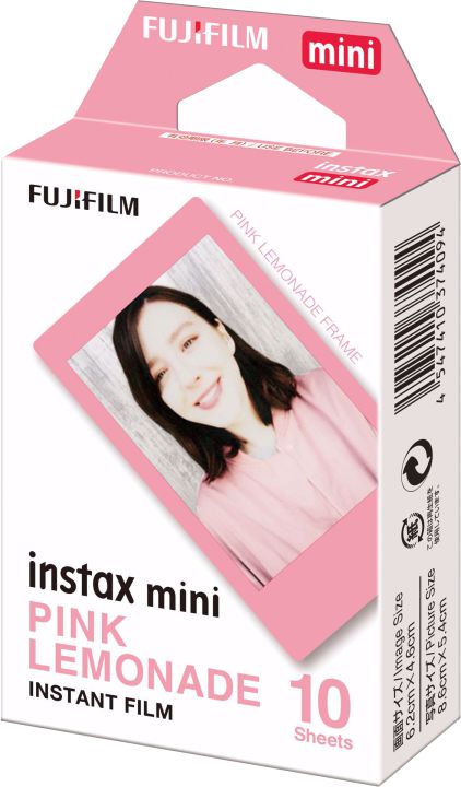 FUJIFILM Instax Mini Film - Pink Lemonade (Lyserød)