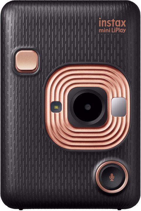FUJIFILM Instax LiPlay Hybrid-Kamera Elegant Black (Sort)