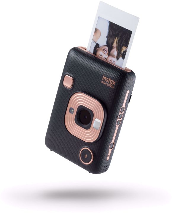 FUJIFILM Instax LiPlay Hybrid-Kamera Elegant Black (Sort)