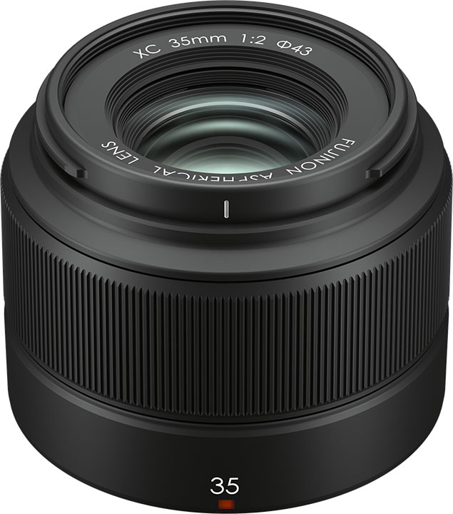 FUJIFILM FUJINON XC 35mm F2.0 Sort