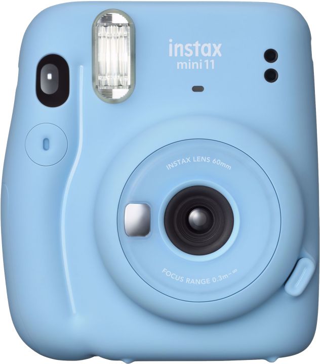 FUJIFILM Instax Mini 11 Kamera Sky-Blue (Blå)