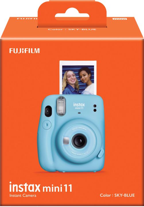 FUJIFILM Instax Mini 11 Kamera Sky-Blue (Blå)