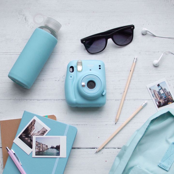 FUJIFILM Instax Mini 11 Kamera Sky-Blue (Blå)