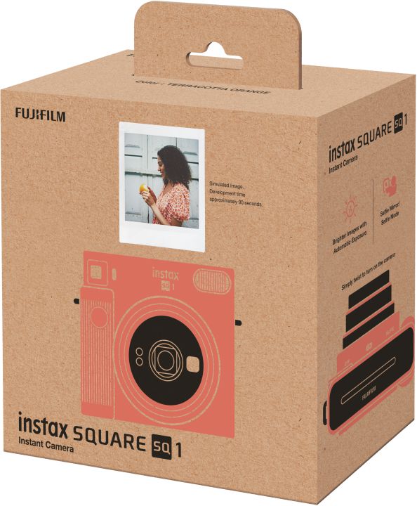 FUJIFILM Instax Square SQ1 Kamera - Terracotta Orange (Orange)