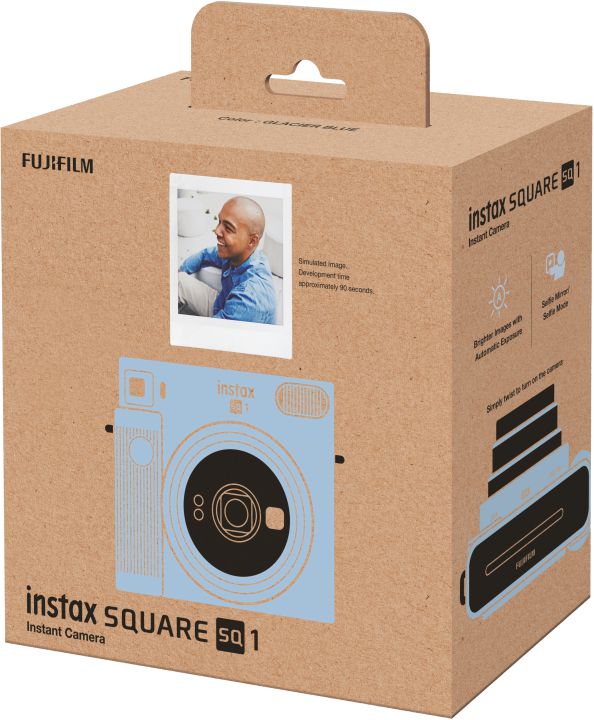 FUJIFILM Instax Square SQ1 Kamera - Glacier Blue (Blå)