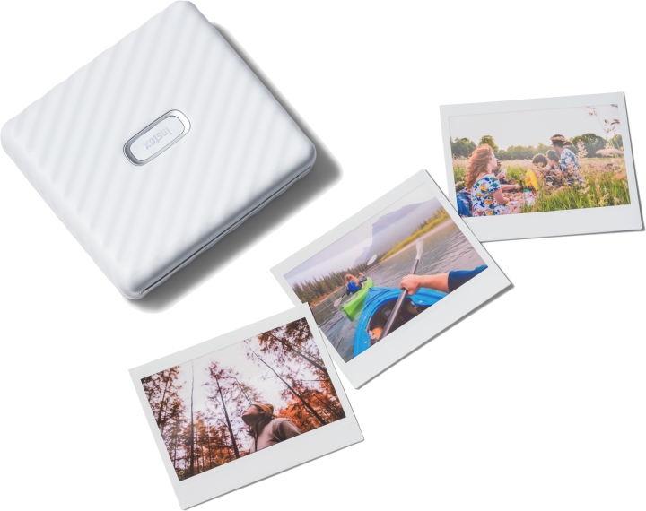 FUJIFILM Instax Link Wide Printer - Ash White (Hvid)