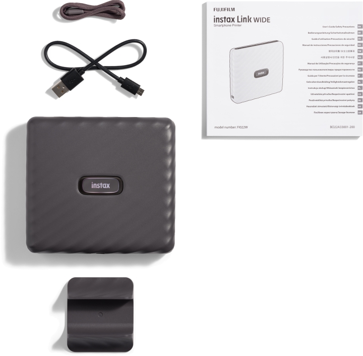 FUJIFILM Instax Link Wide Printer - Mocha Grey (Grå)