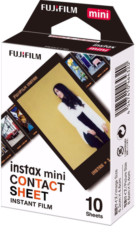 FUJIFILM Instax Mini Film - Contact Sheet (Kontaktark)