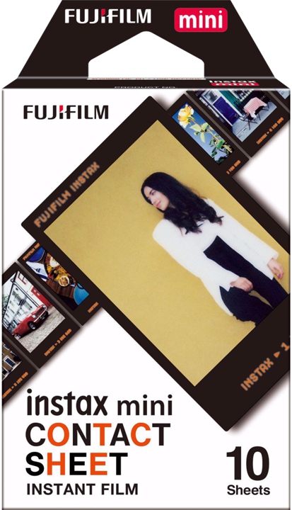 FUJIFILM Instax Mini Film - Contact Sheet (Kontaktark)