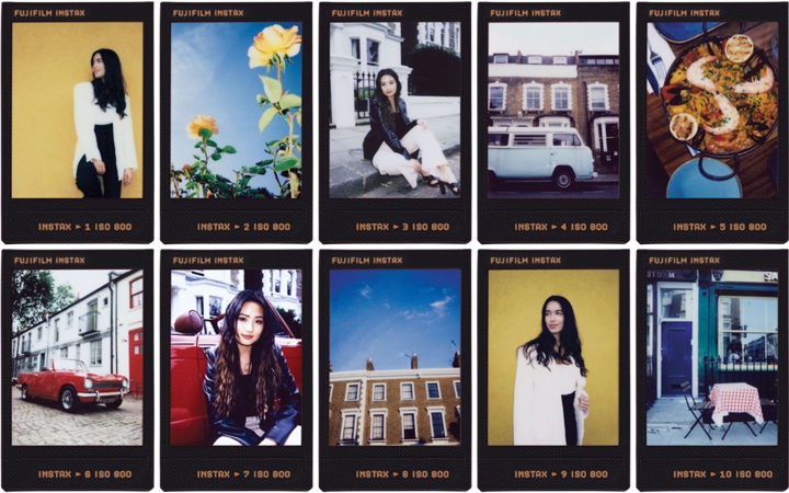 FUJIFILM Instax Mini Film - Contact Sheet (Kontaktark)