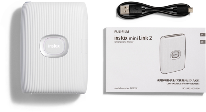 FUJIFILM Instax Mini Link 2 Printer - Clay White (Hvid)