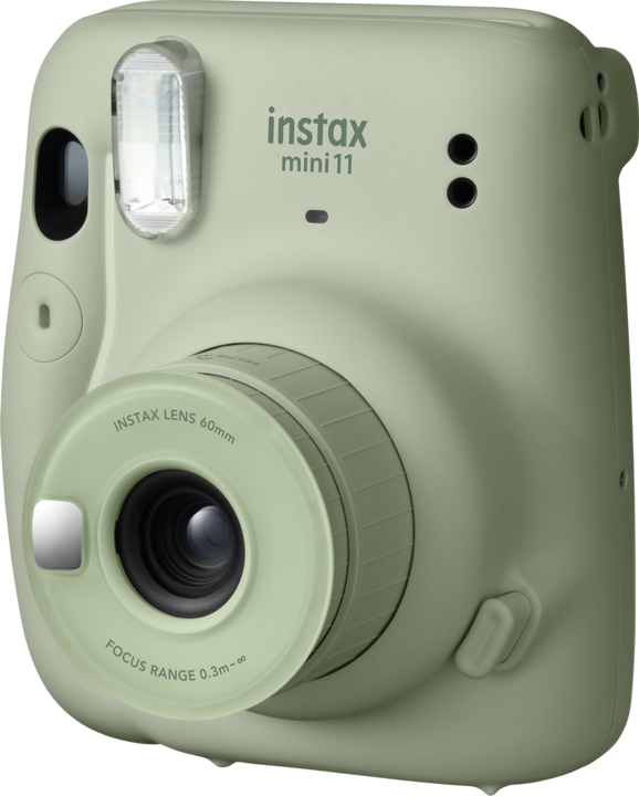 FUJIFILM Instax Mini 11 Kamera Pastel Green (Grøn) - Limited Edition