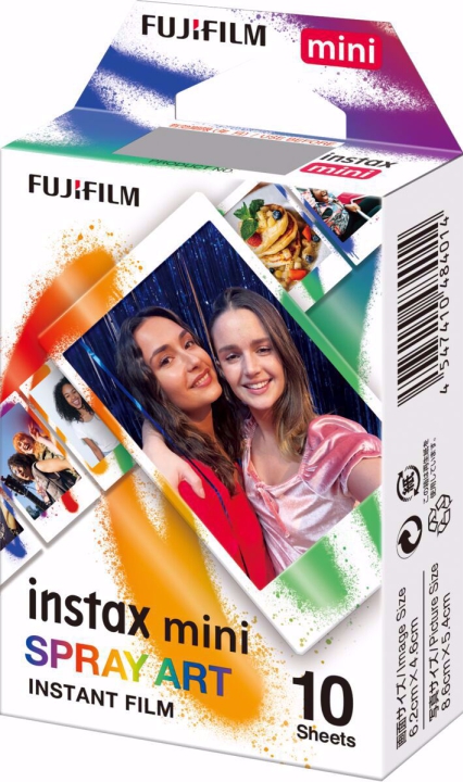 FUJIFILM Instax Mini Film - Spray Art (Spray Kunst)