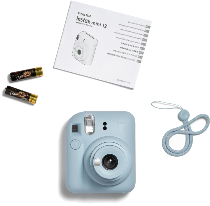 FUJIFILM Instax Mini 12 Kamera - Pastel Blue (Blå)