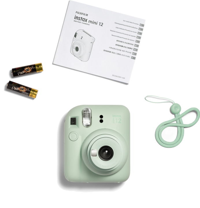 FUJIFILM Instax Mini 12 Kamera - Mint Green (Grøn)