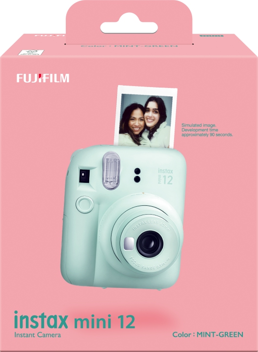 FUJIFILM Instax Mini 12 Kamera - Mint Green (Grøn)