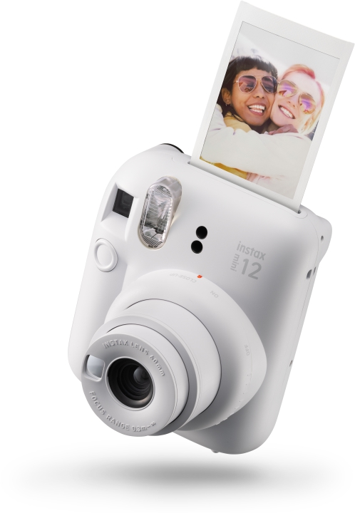 FUJIFILM Instax Mini 12 Kamera - Clay White (Hvid)