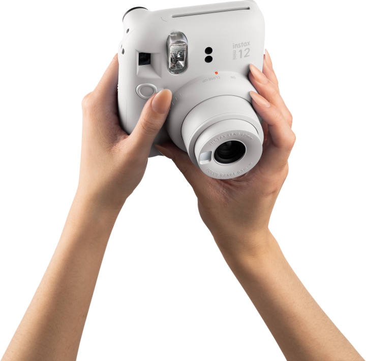 FUJIFILM Instax Mini 12 Kamera - Clay White (Hvid)