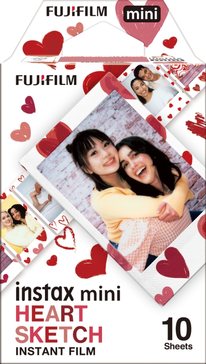 FUJIFILM Instax Mini Film - Hearts (Hjerter)