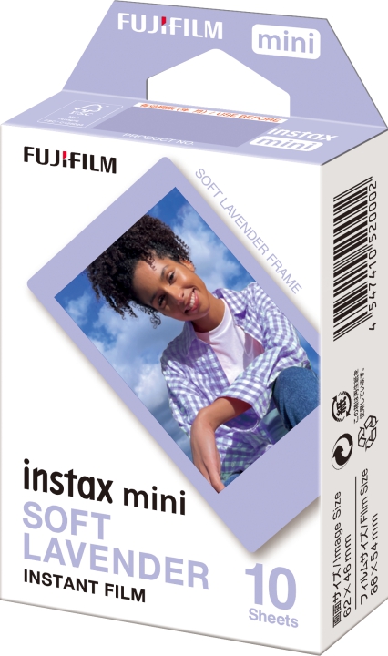 FUJIFILM Instax Mini Film - Soft Lavender (Lilla)