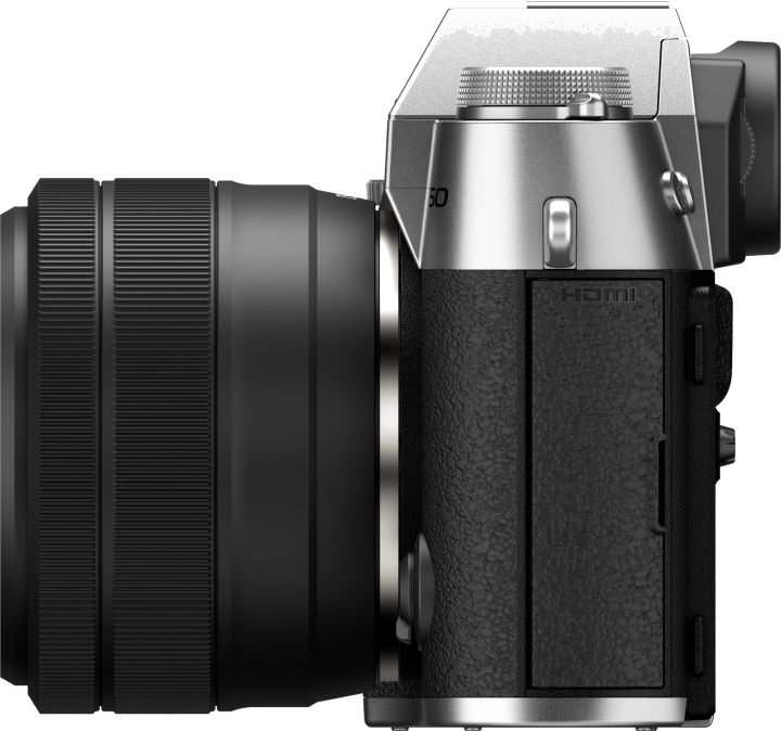 FUJIFILM X-T50 Sølv Kit m/ XC 15-45mm F3.5-5.6 OIS PZ